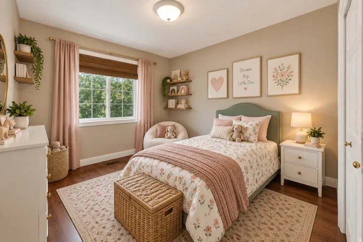 Hardwood-finish flooring throughout