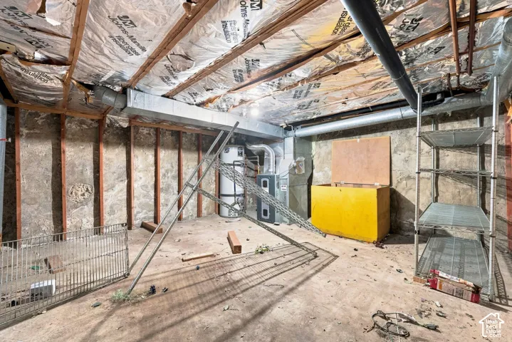 Basement Cellar Storage.