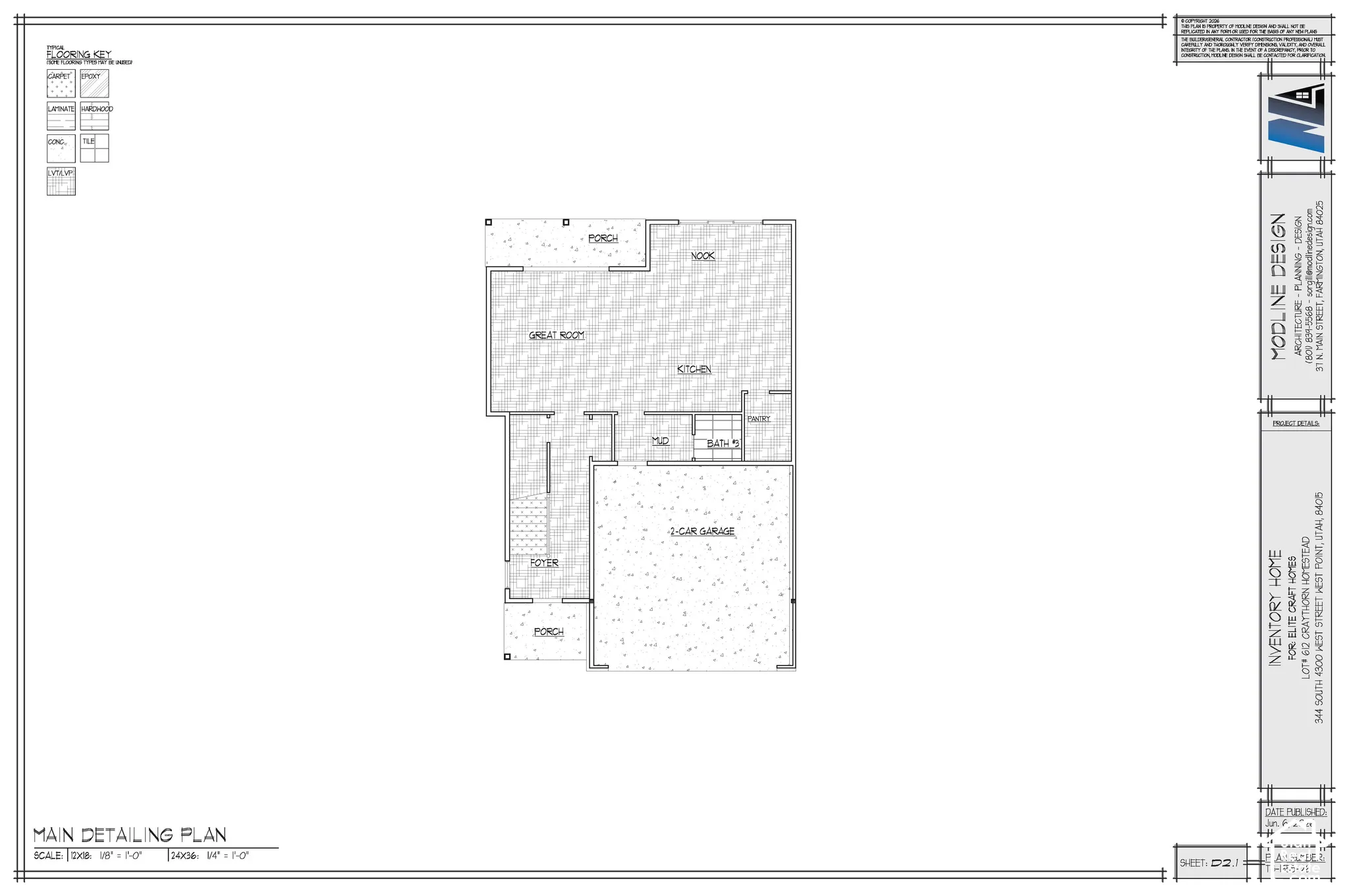 Flooring plan
