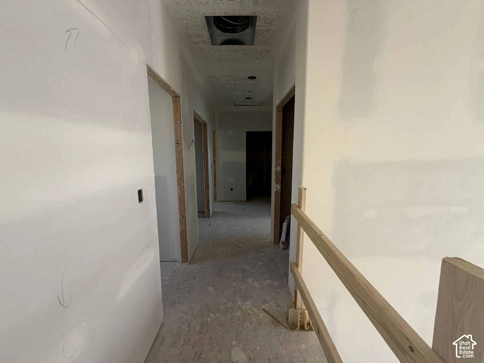 Hallway at top of stairs