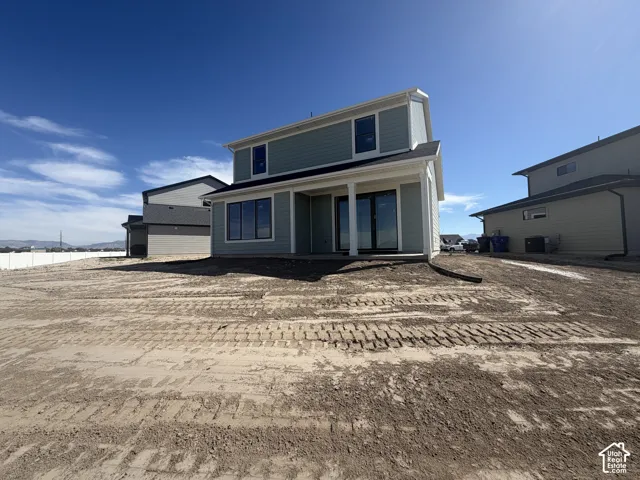Rear Elevation of House