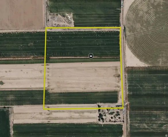 Aerial Map. Outlining the boundaries of the property and surrounding land use