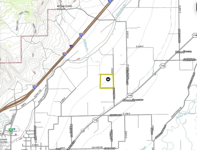 Location Map. Illustrating the geographical context and boundaries of the property