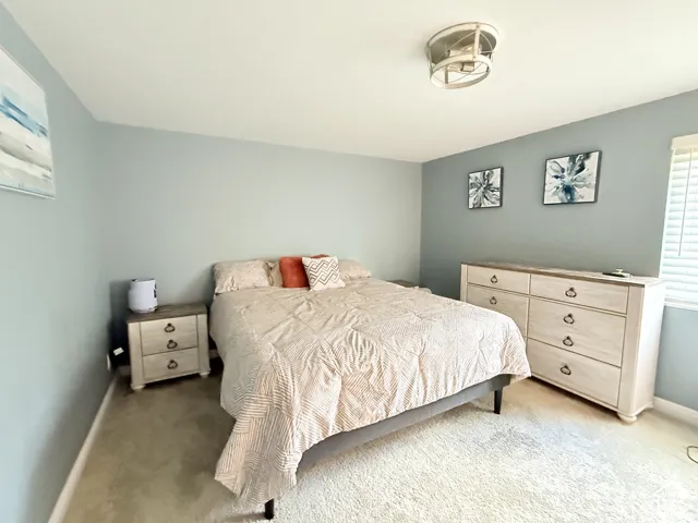 Soft blue wall paint