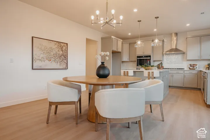 Wood-finish flooring throughout