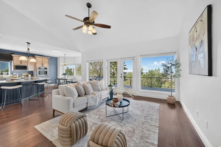 Living Room & Kitchen