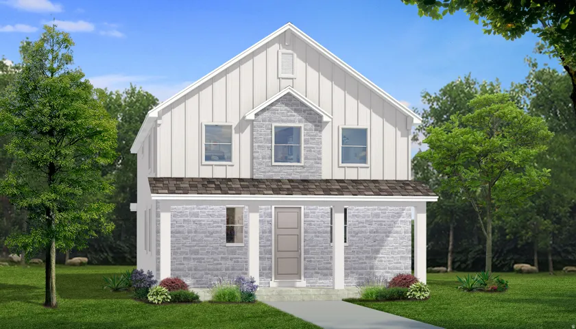 Rendering of Garnett Elevation C