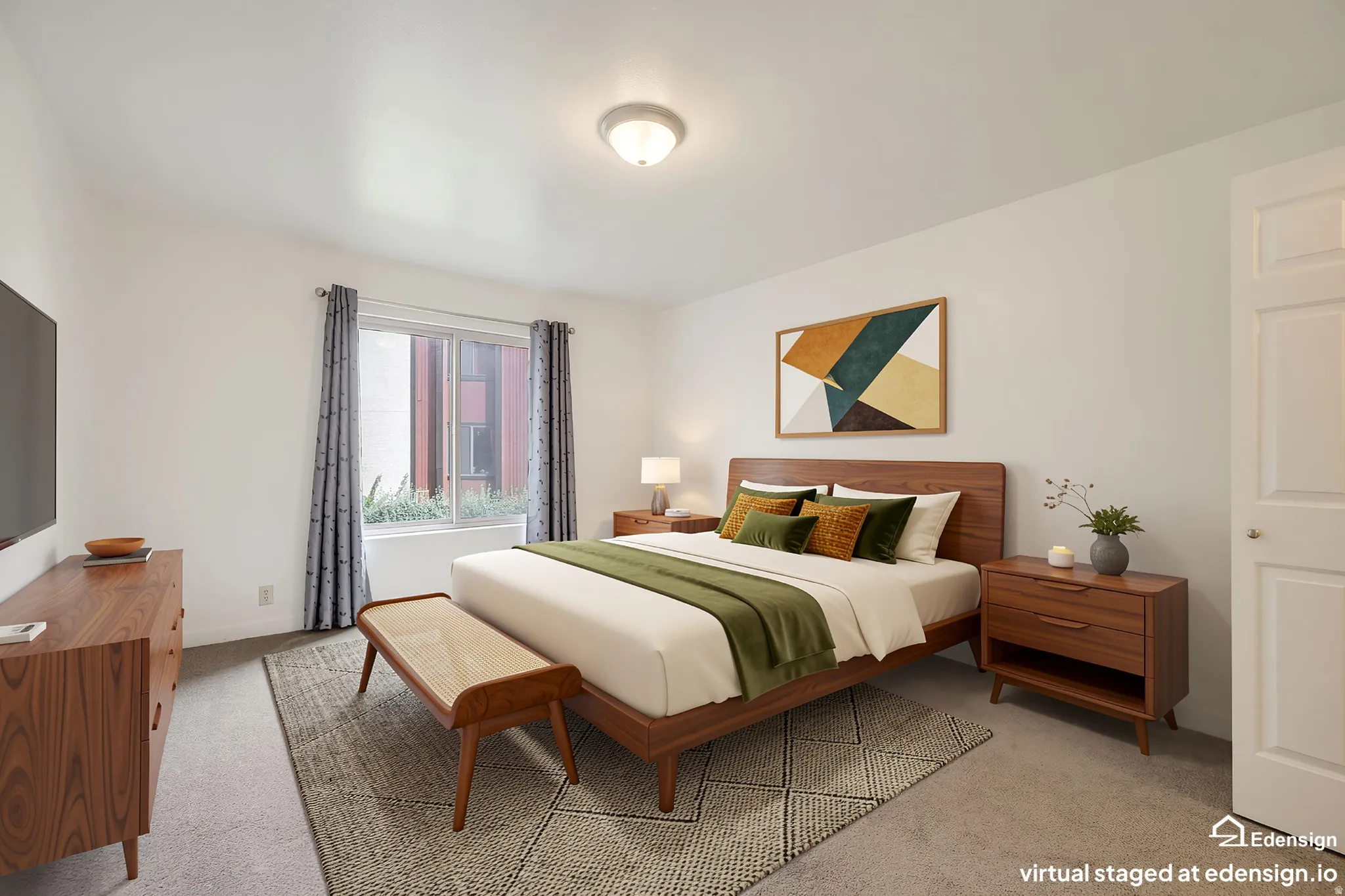 Bedroom 2. Virtually Staged.