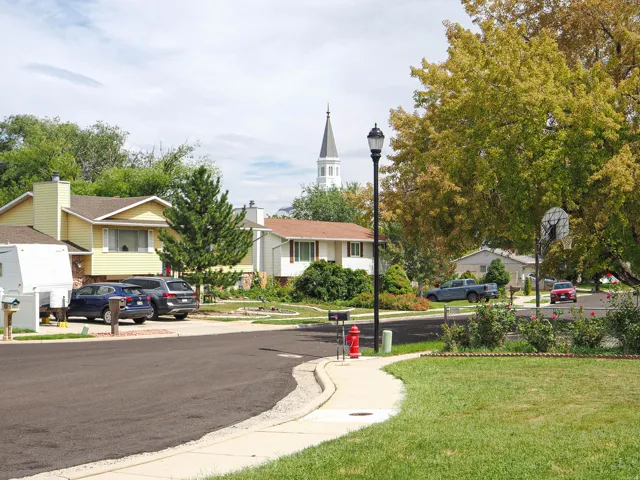 view of new LDS temple