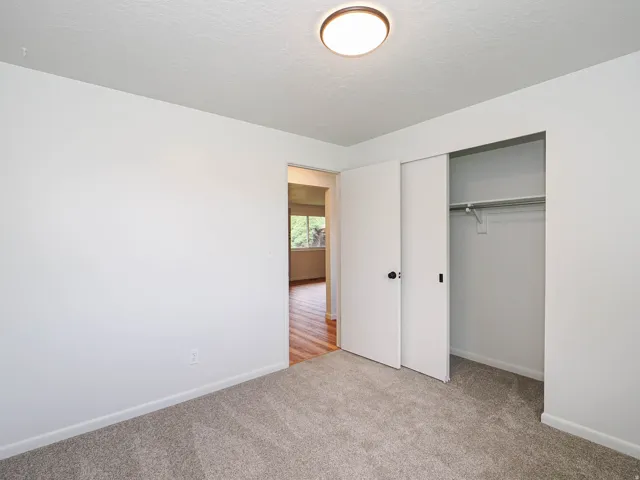 3rd bedroom.  New carpet & paint