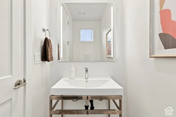 Half Bath on Main Level
