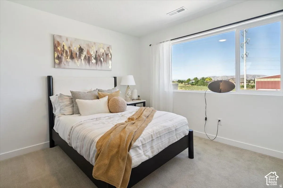 Expansive window provides ample natural light