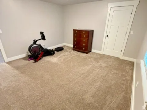 Large basement bedrooms