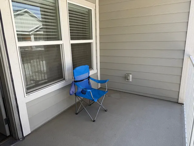 Balcony off Primary suite