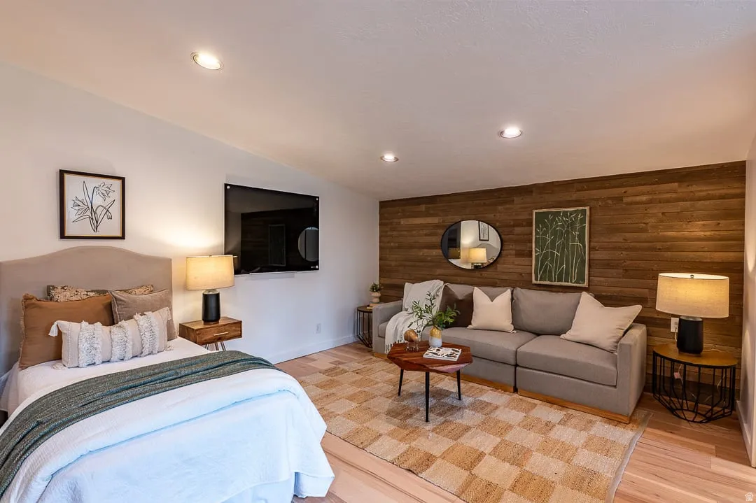 Detached ADU Living/Bedroom Area