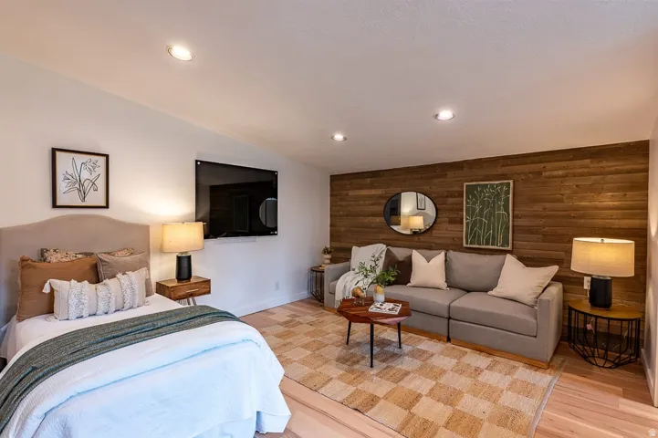 Detached ADU Living/Bedroom Area