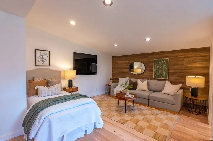 Detached ADU Living/Bedroom Area
