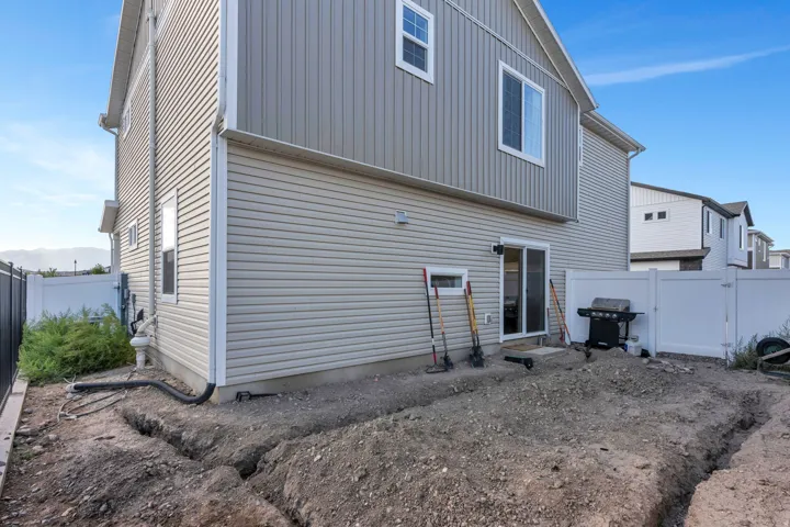 Yard is going in now and will be finished in the next 2 weeks.