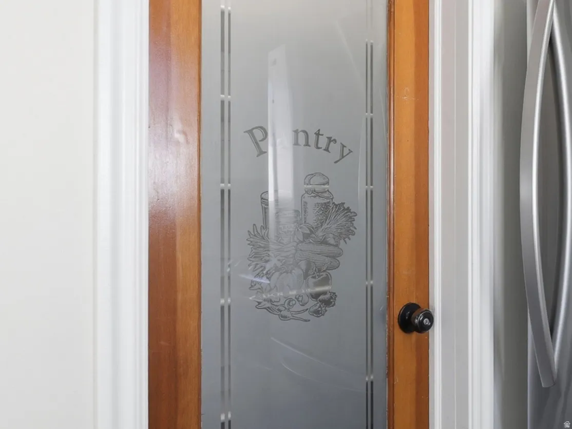 Custom pantry door