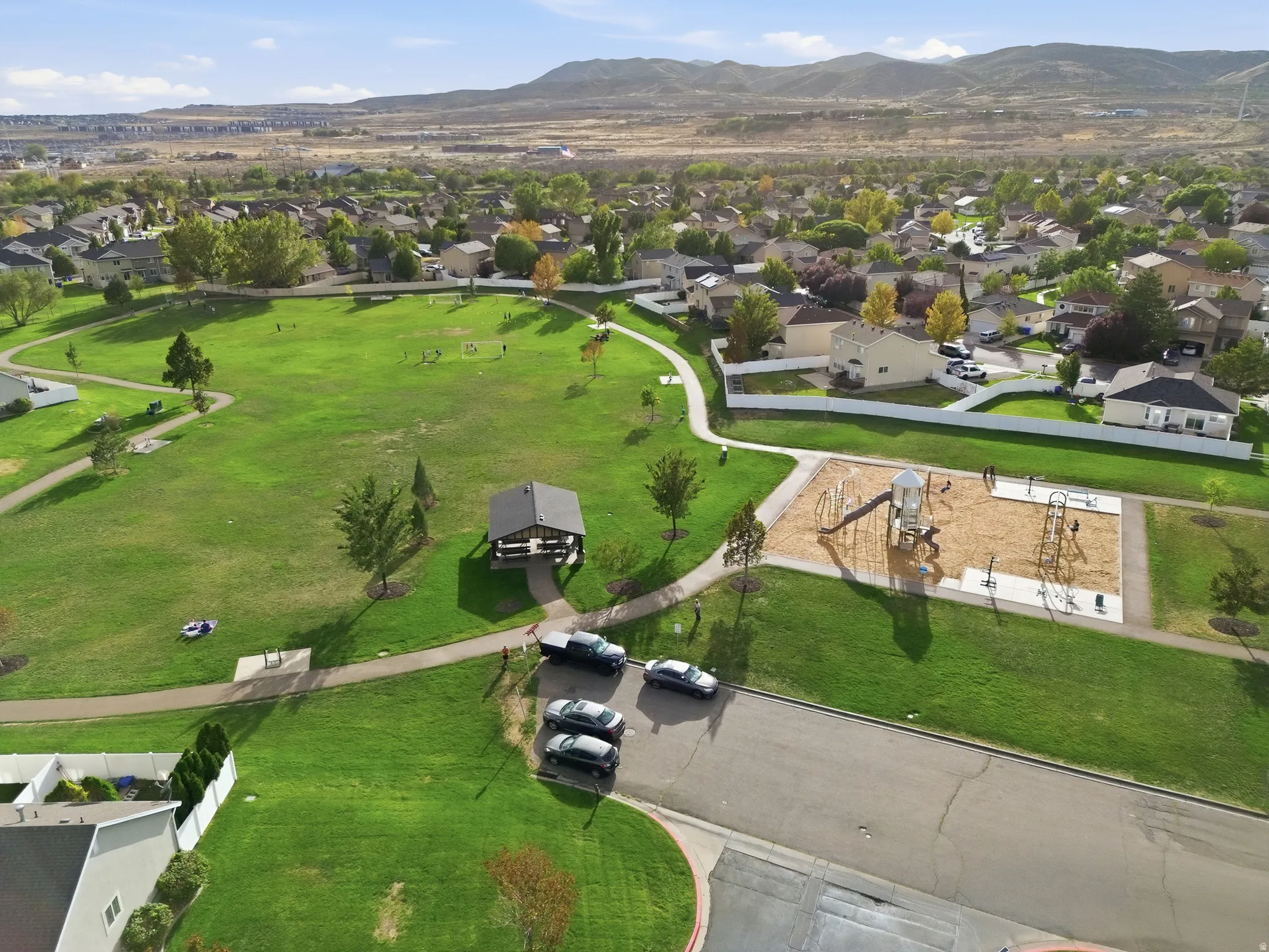 Expansive green space