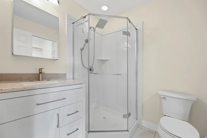 3/4 primary bathroom