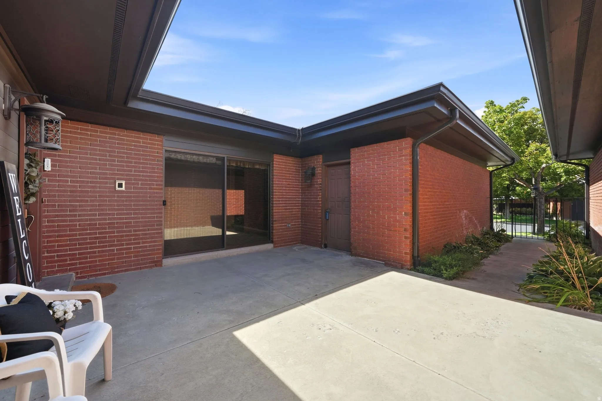 Courtyard view