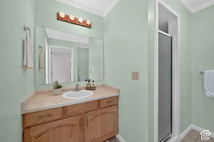 3/4 bathroom