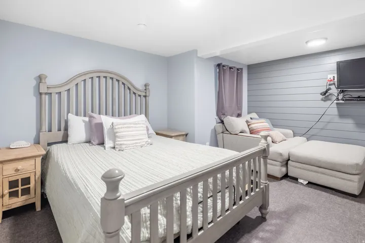 Light blue wall paint