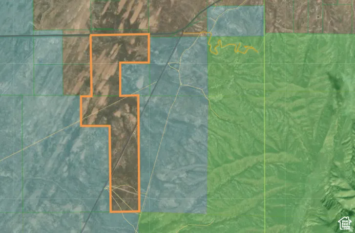 Property Map. Outlining the boundaries of the property and surrounding land classifications