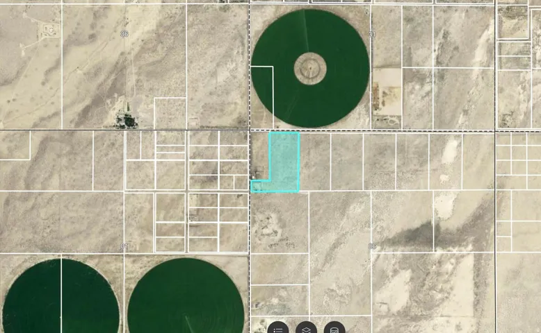 Property Map. Depicting the property highlighted in blue within a larger land area