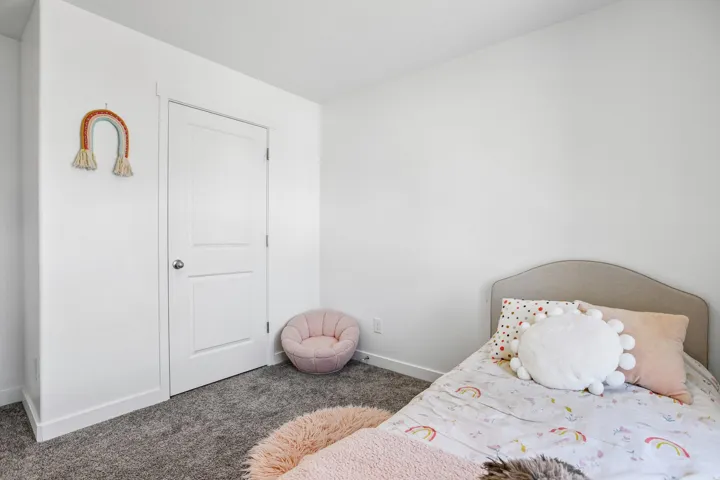 White walls with crisp trim