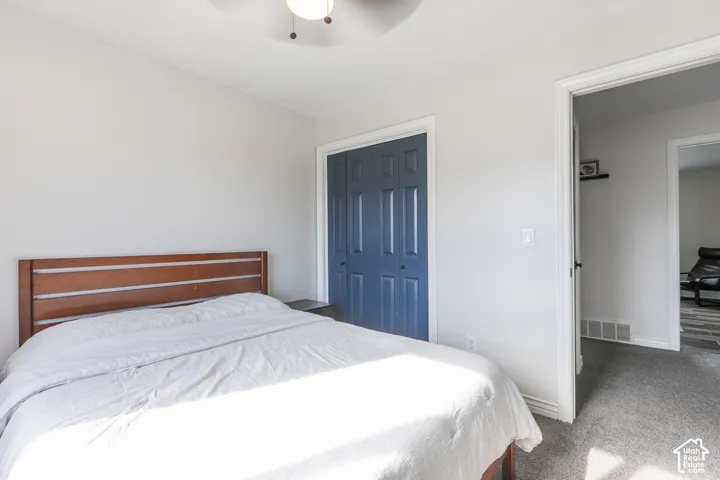 Guest bedroom on second level.