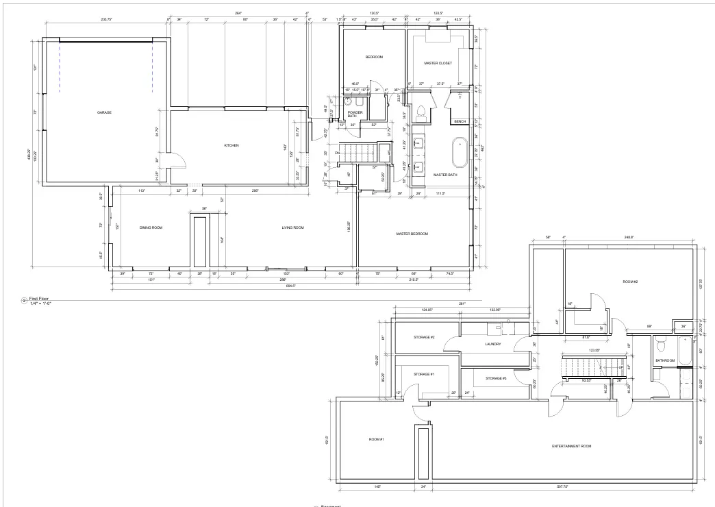 Floor plan for possible remodel