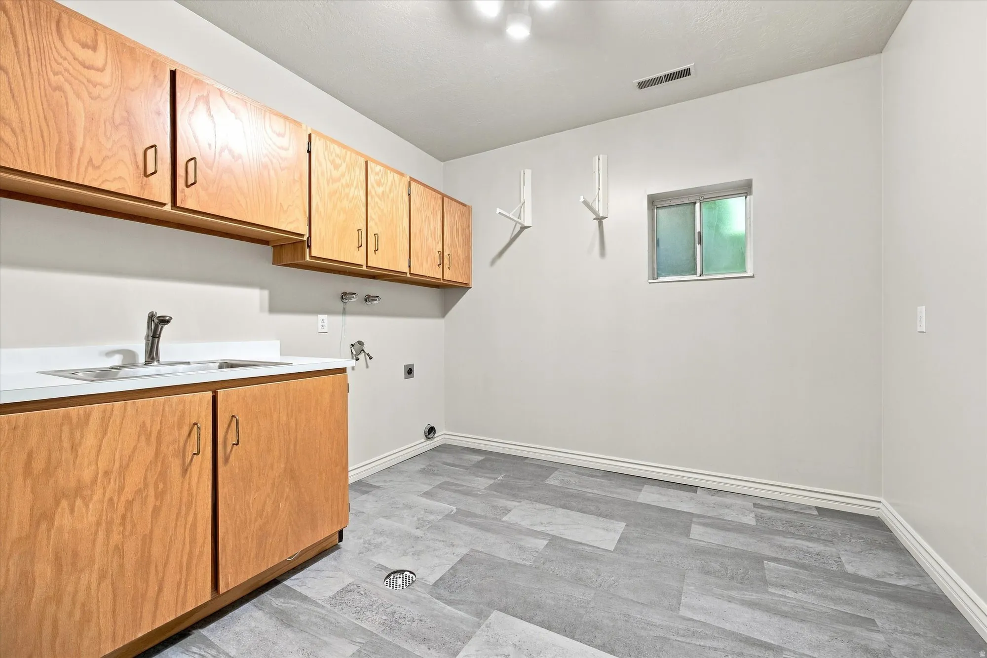Oversized laundry room.