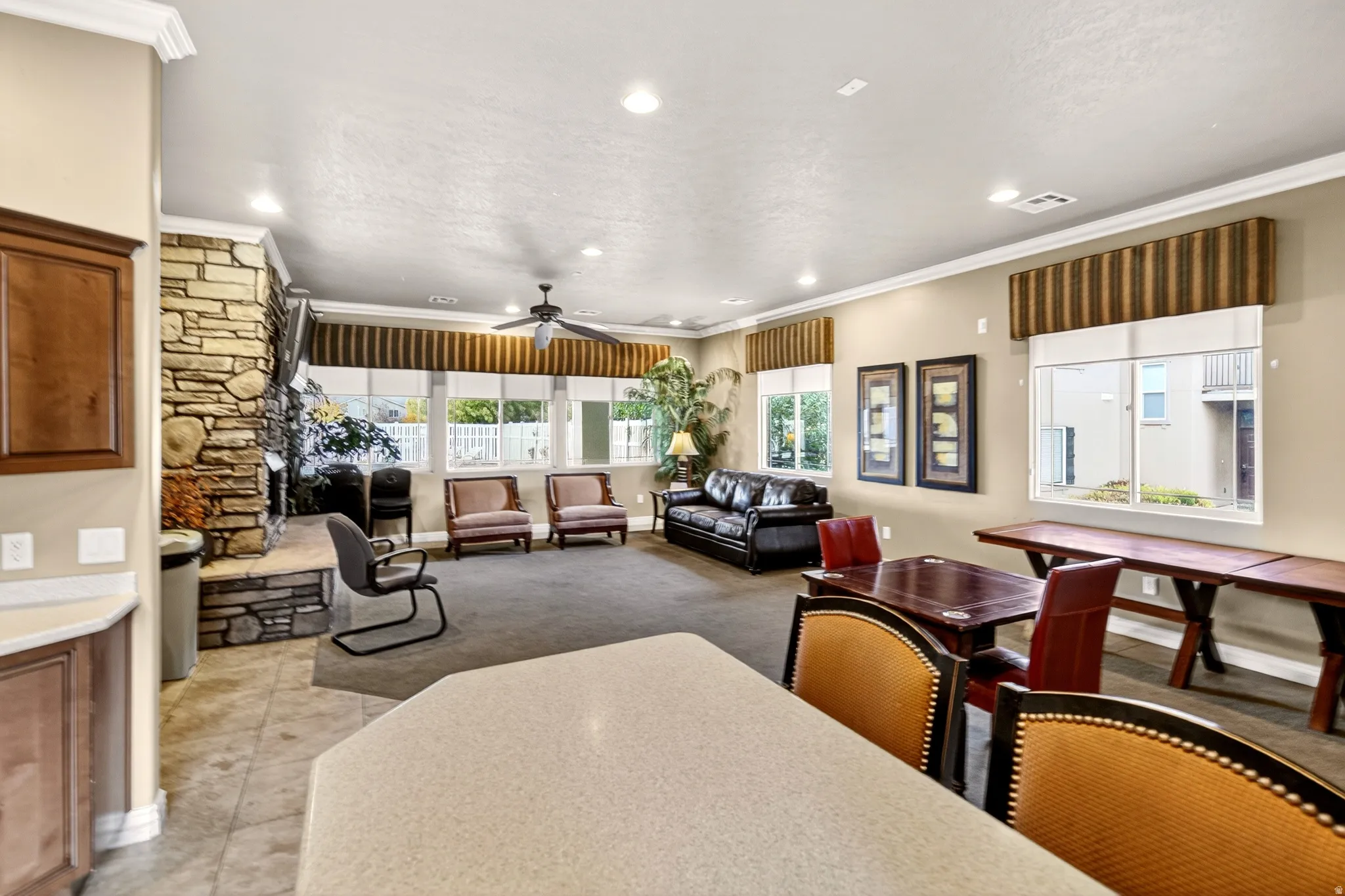 Community Clubhouse Interior