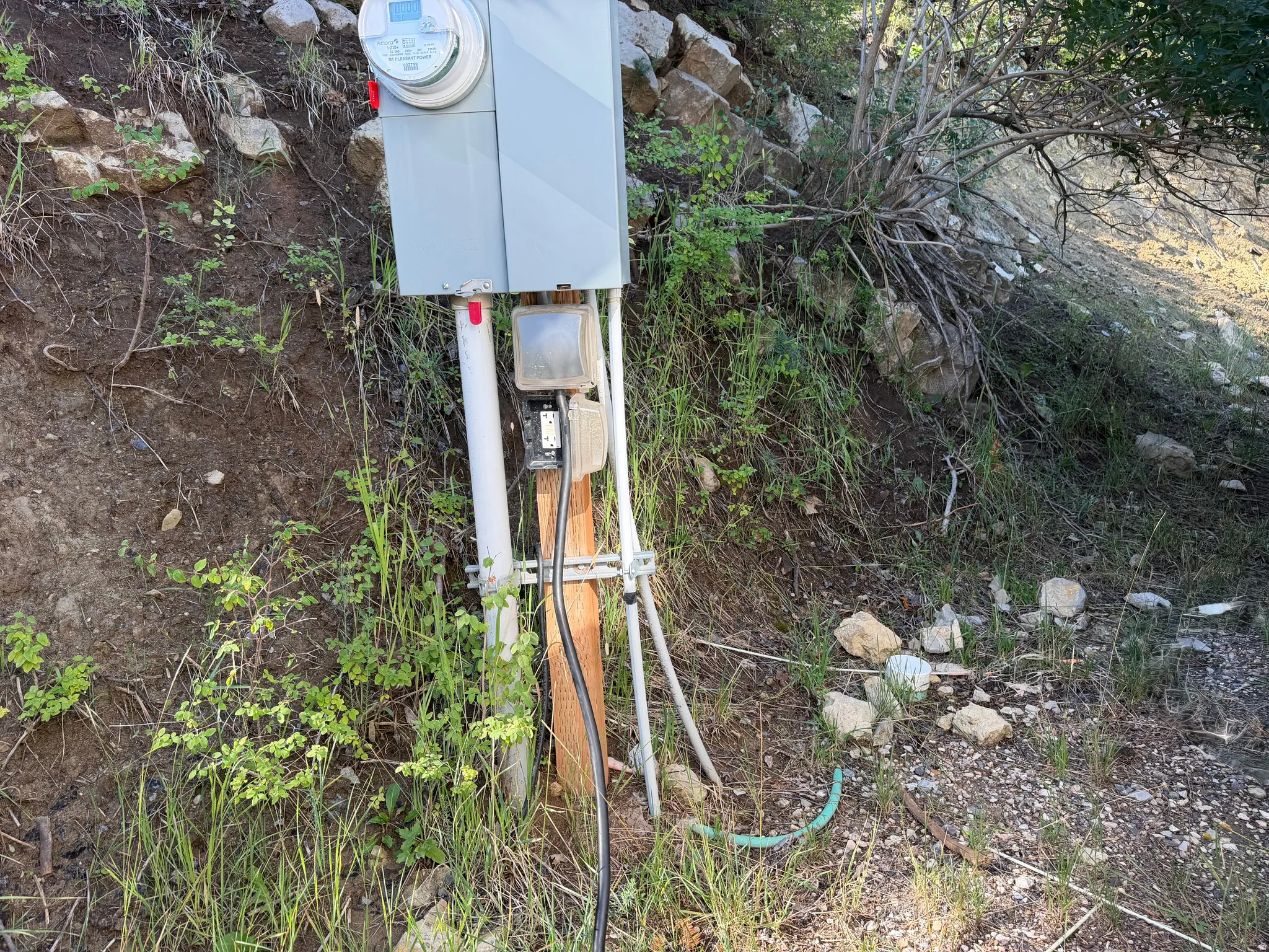 Power and Septic Connected