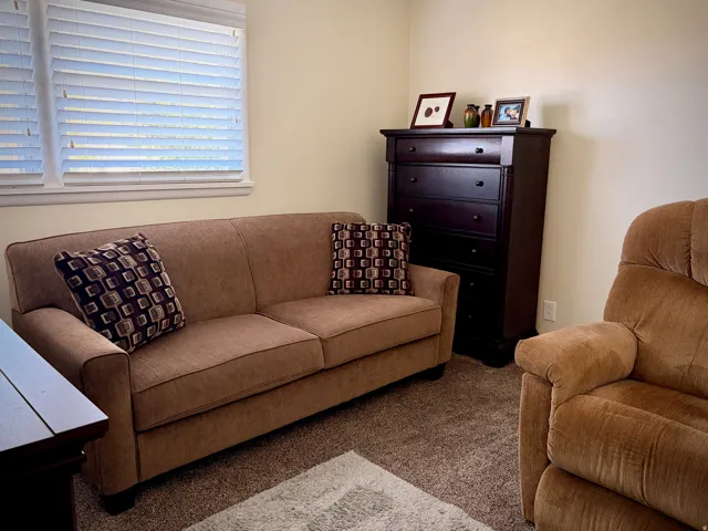 Bedroom #2 being used a TV Room