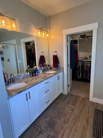 double sink vanity