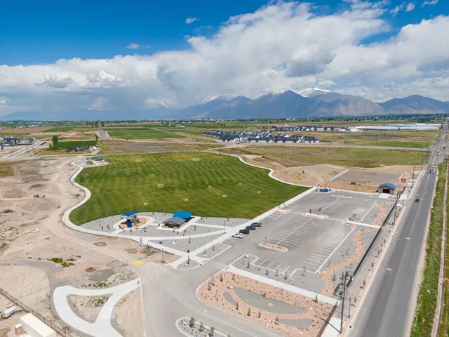 Aerial view of Arrowhead park