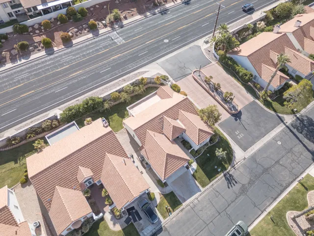 Tile roofing and integrated two-car garage