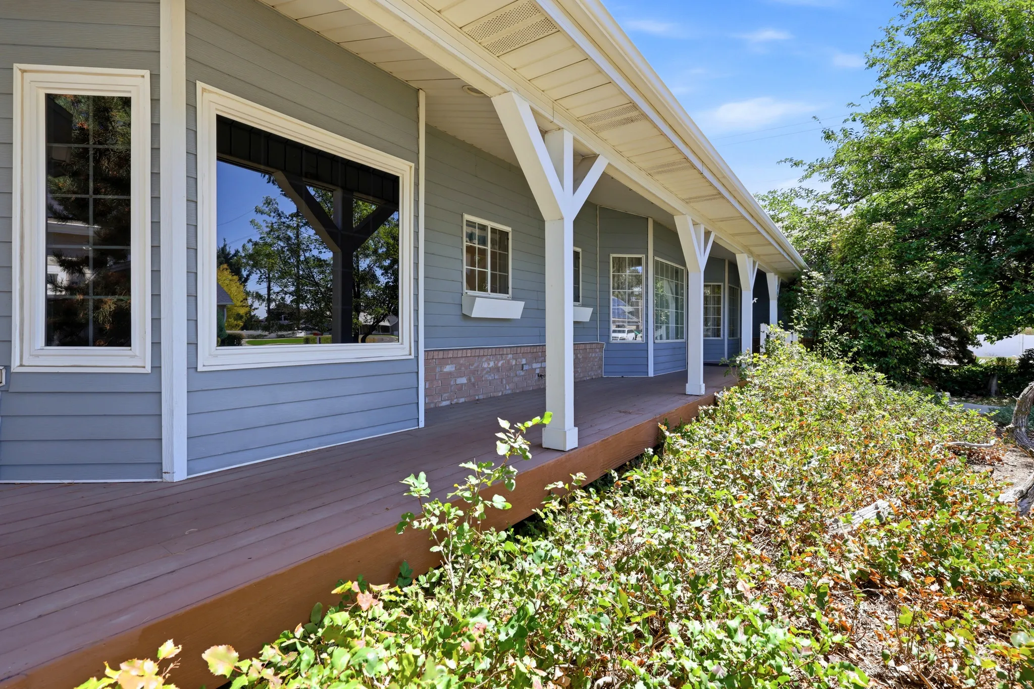 Large Covered Front Porch