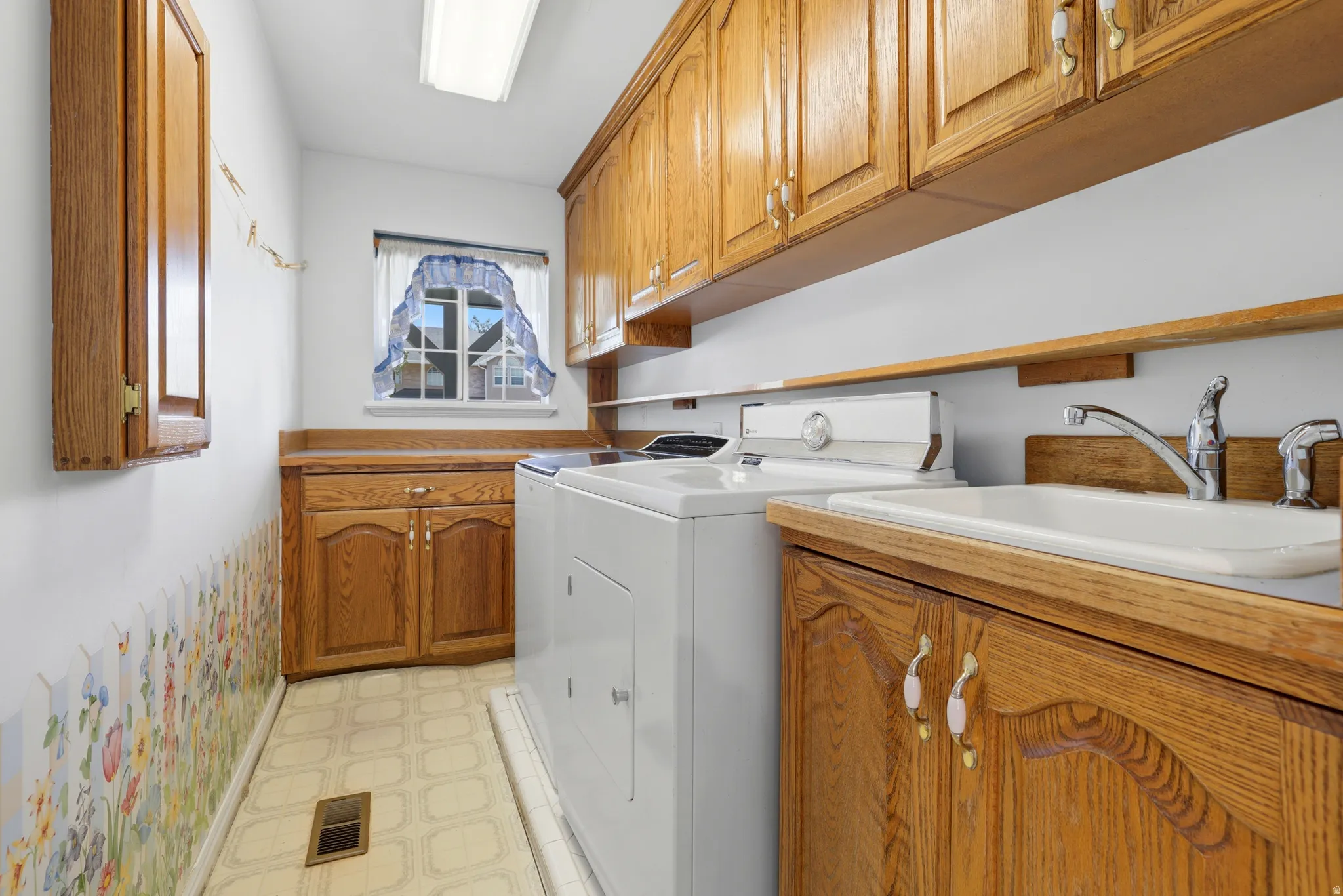 Main Floor Laundry Room. The Washer And Dryer Are Included