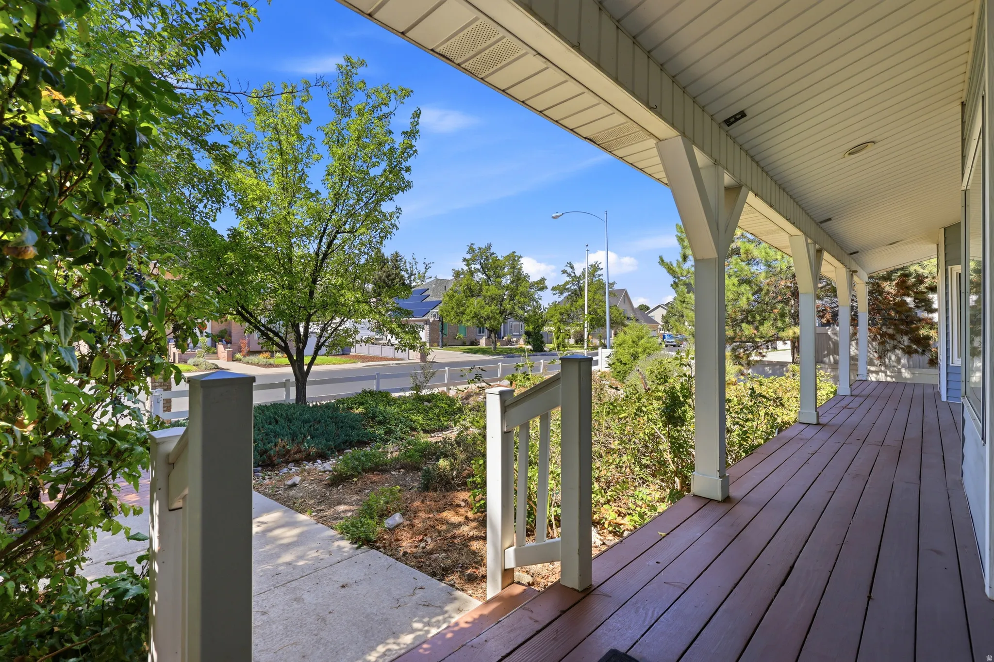 Large Covered Front Porch