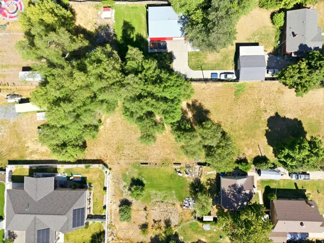 Expansive undeveloped lot featuring mature trees and open land