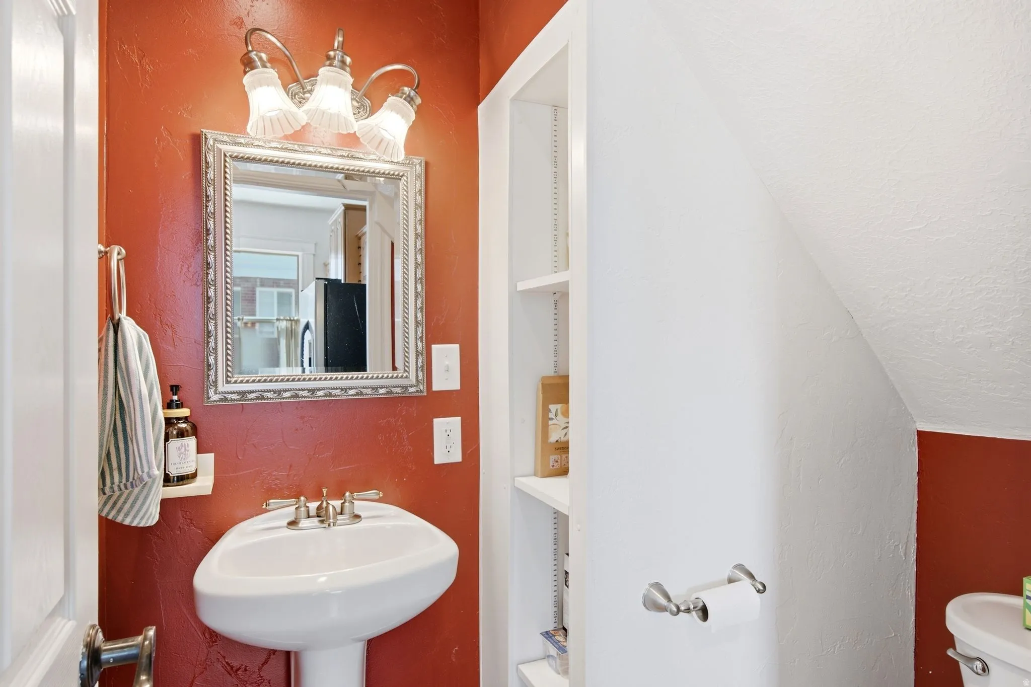 Powder Room Off Of Kitchen