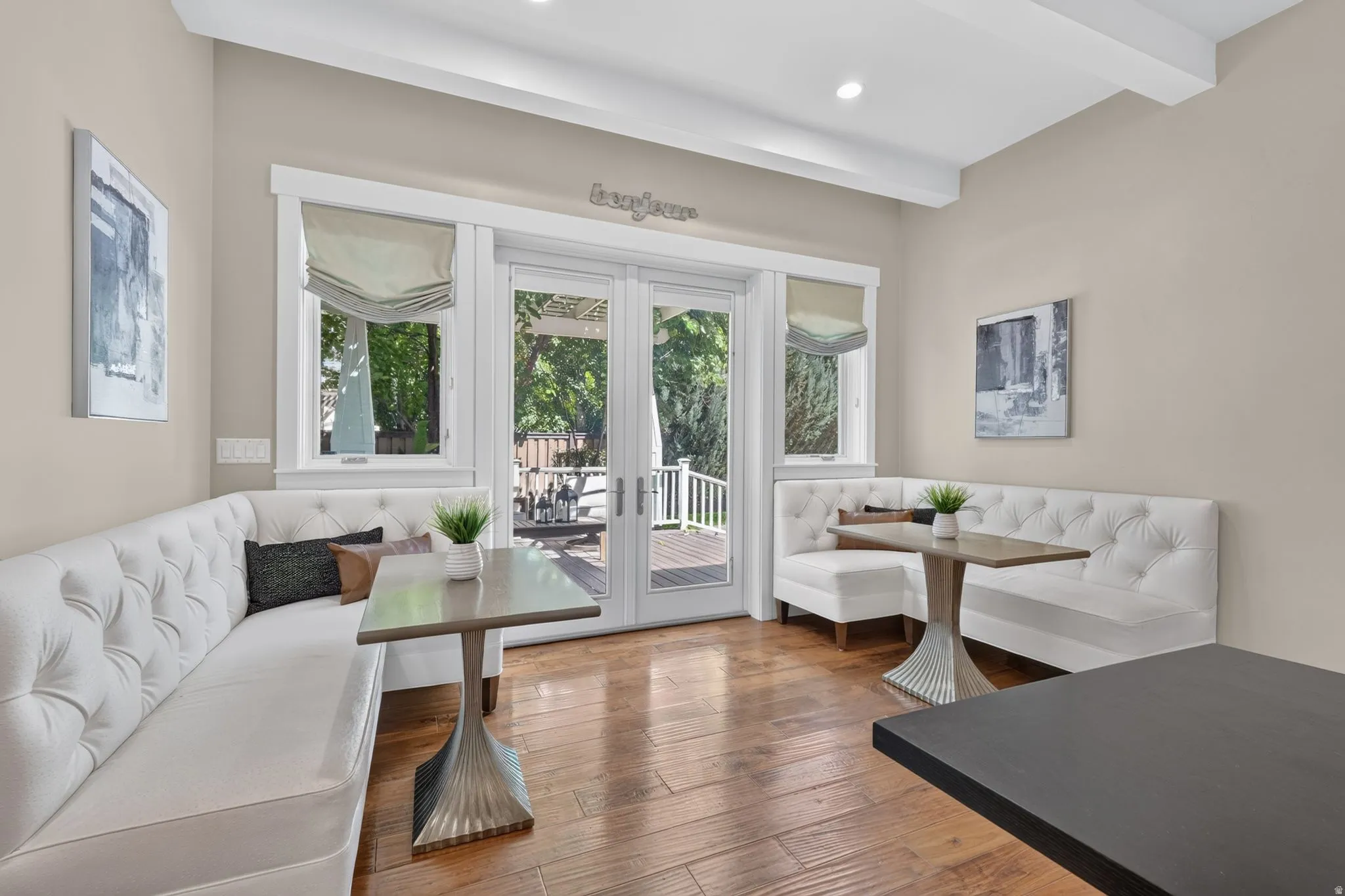 Banquets are included with the home