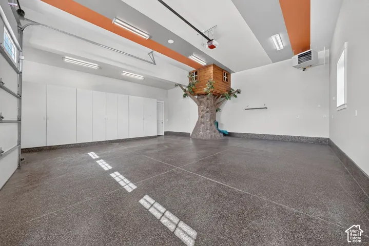 Tree house has loft upstairs!
