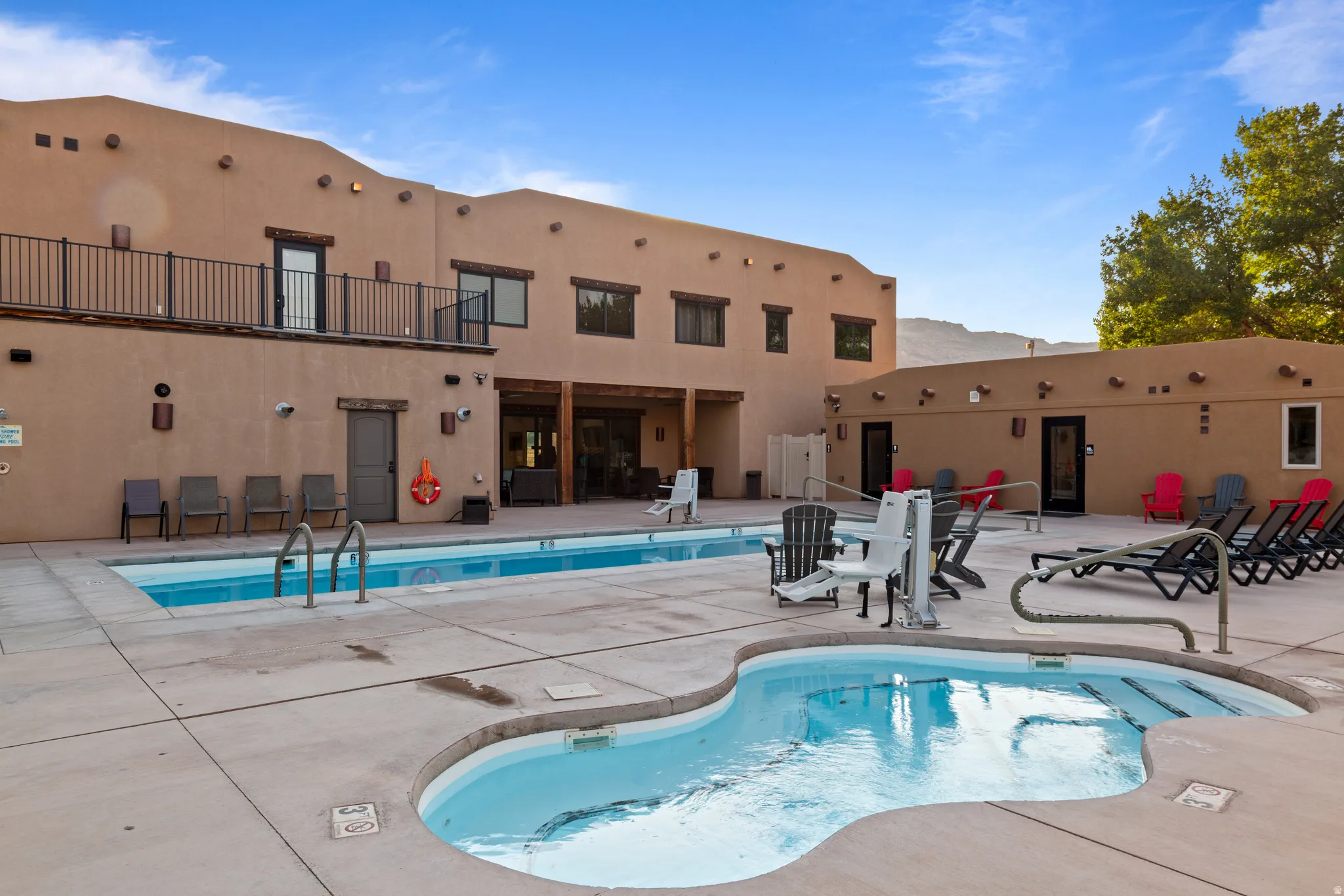Pool  & Hot Tub Area 1