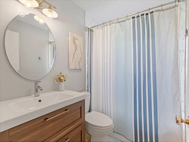 Update main level bathroom.