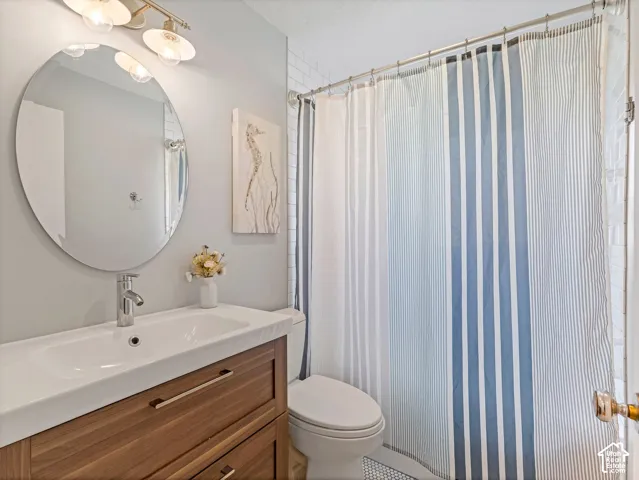 Update main level bathroom.